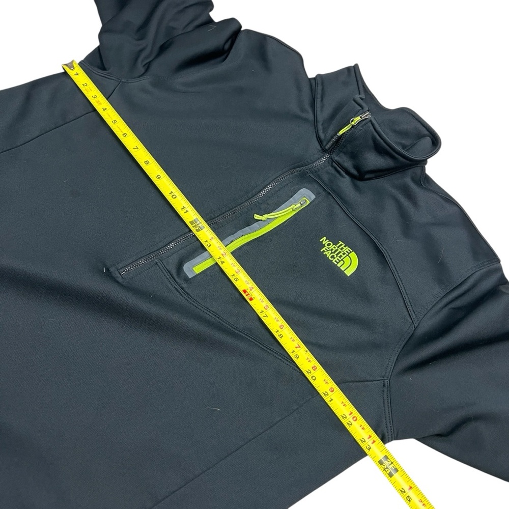 The North Face Sweatshirt Men’s XL 1/2 Half Zip Pullover Black Yellow Gray‎ - Picture 11 of 13